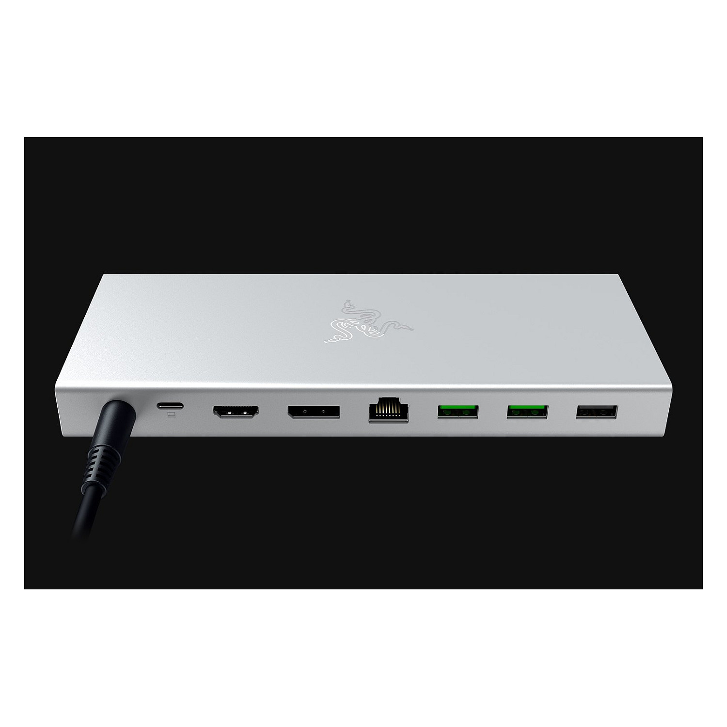 Docking Station Razer USB 4 Dock / 5x USB-A / 3x USB-C / HDMI / DisplayPort / Gigabit Ethernet / SD-MicroSD / 100W PD – Zezë - 2