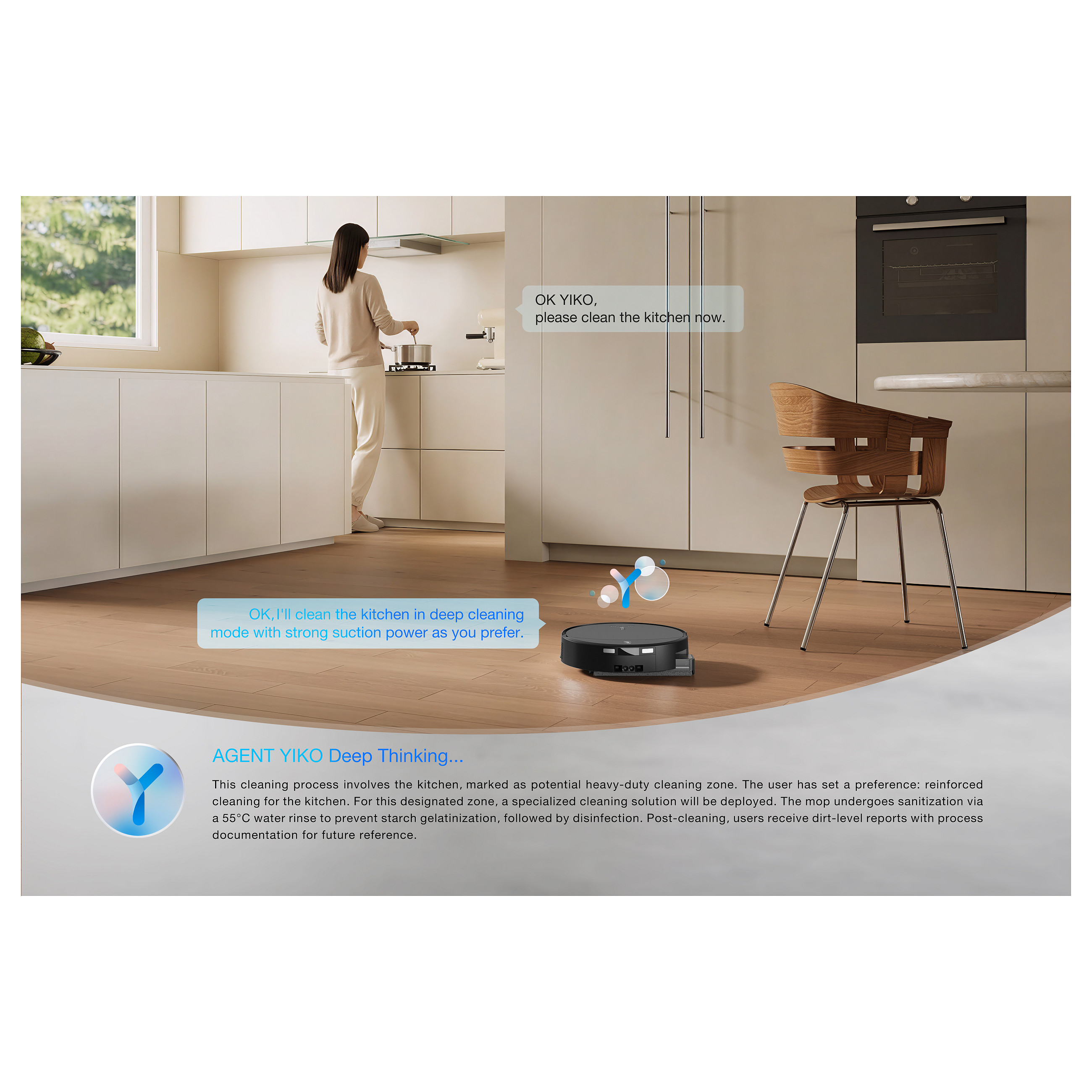 Fshesë Robotike DEEBOT T90 PRO OMNI with base station 30000 Pa - Zezë - 53