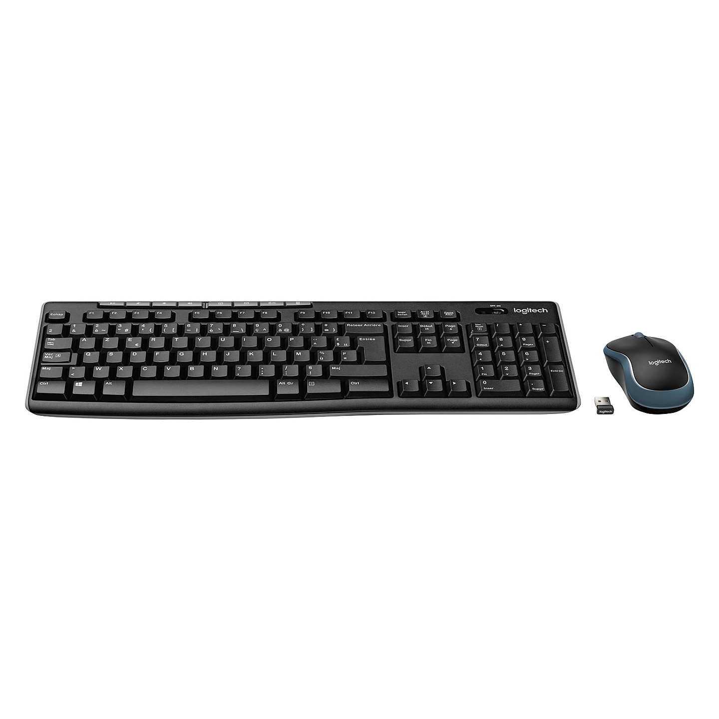 Combo (Tastierë & Maus) Logitech MK270 Wireless Combo / QWERTY - Zezë - 2