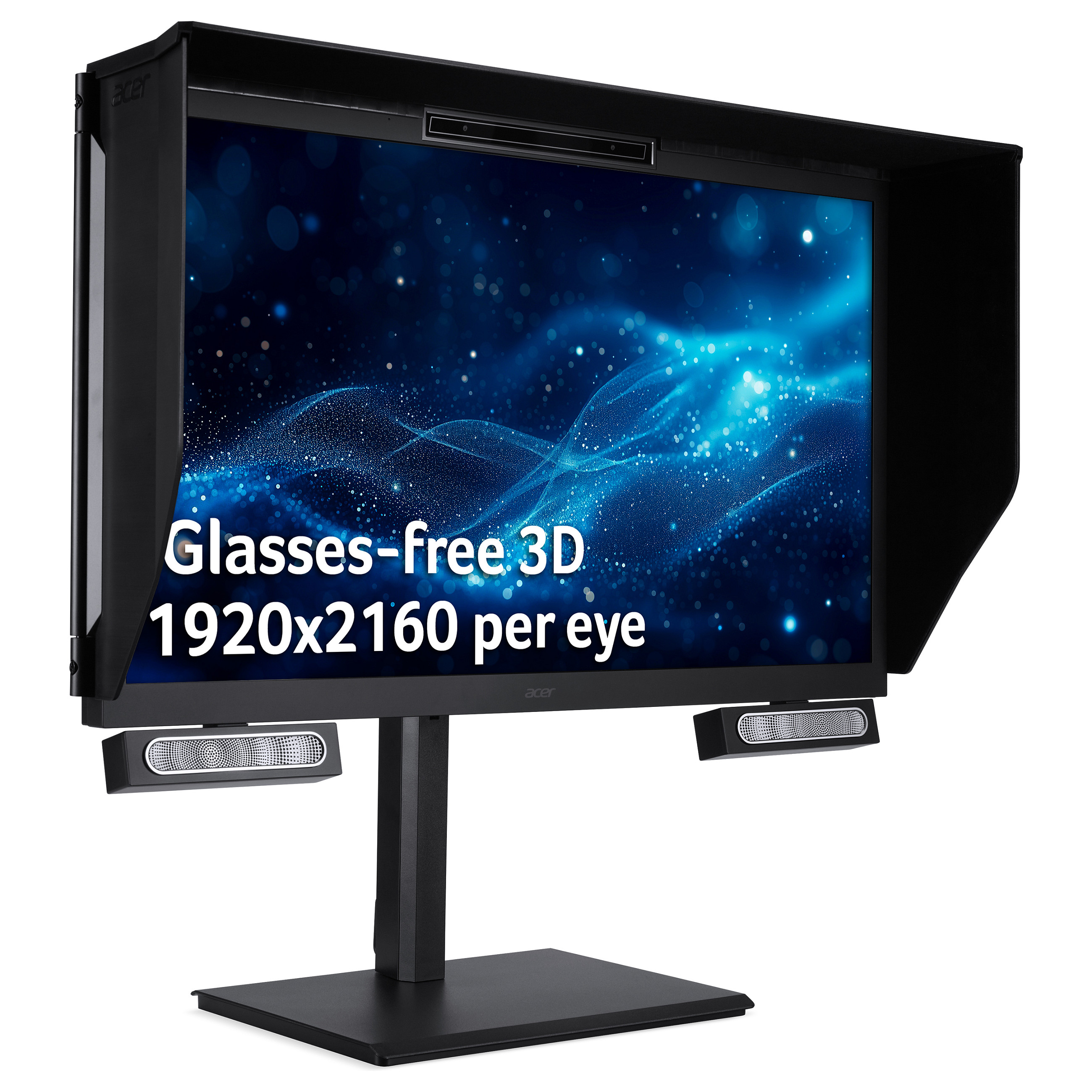 Monitor Gaming Acer SpatialLabs View Pro ASV27-2P / 27" / 4K Ultra HD LCD / 160Hz / 5ms / HDMI+USB - Zezë - 3