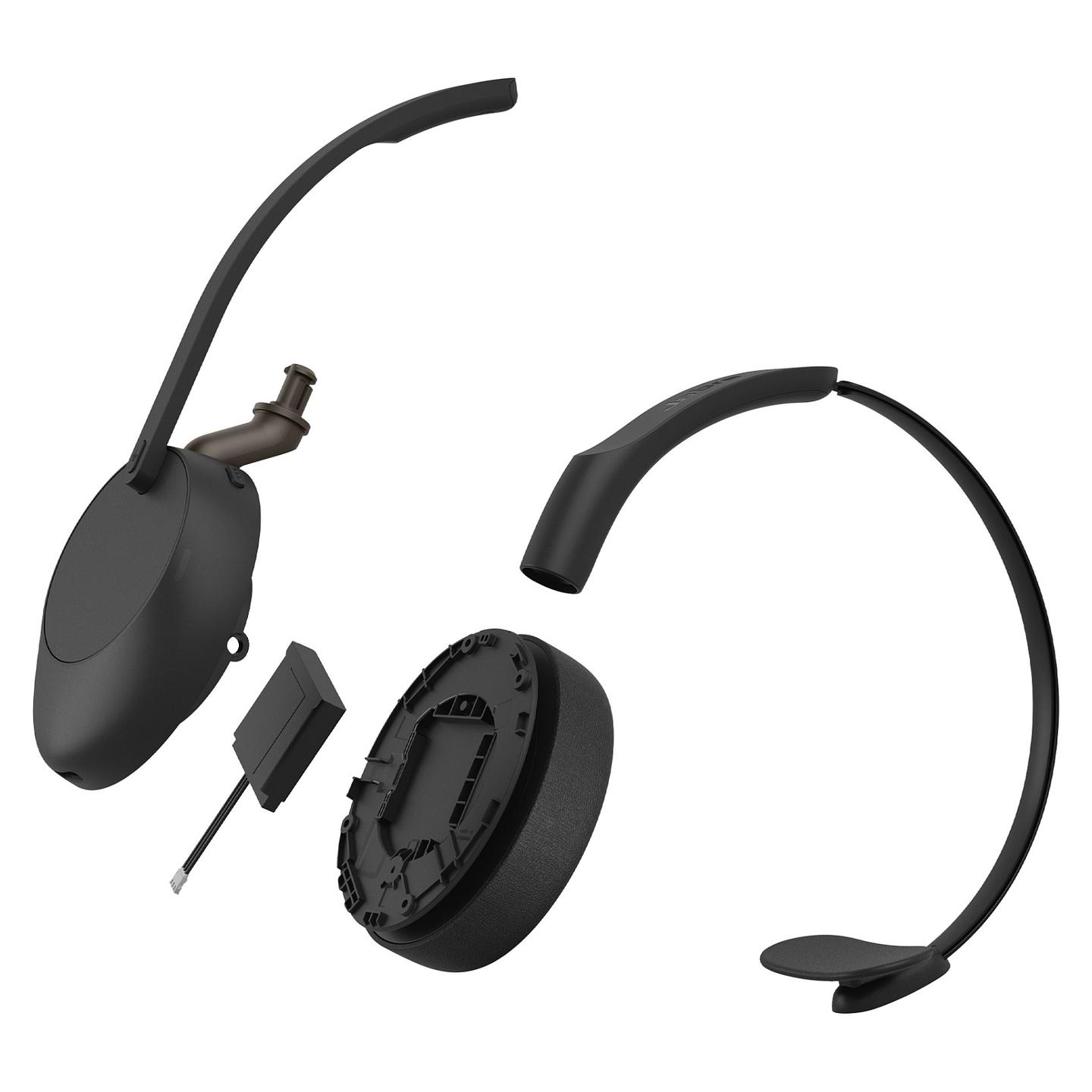 Kufje pa Kabllo Jabra Evolve3 65 Mono, Bluetooth 5.3, Link 390C, UC - Zezë - 7