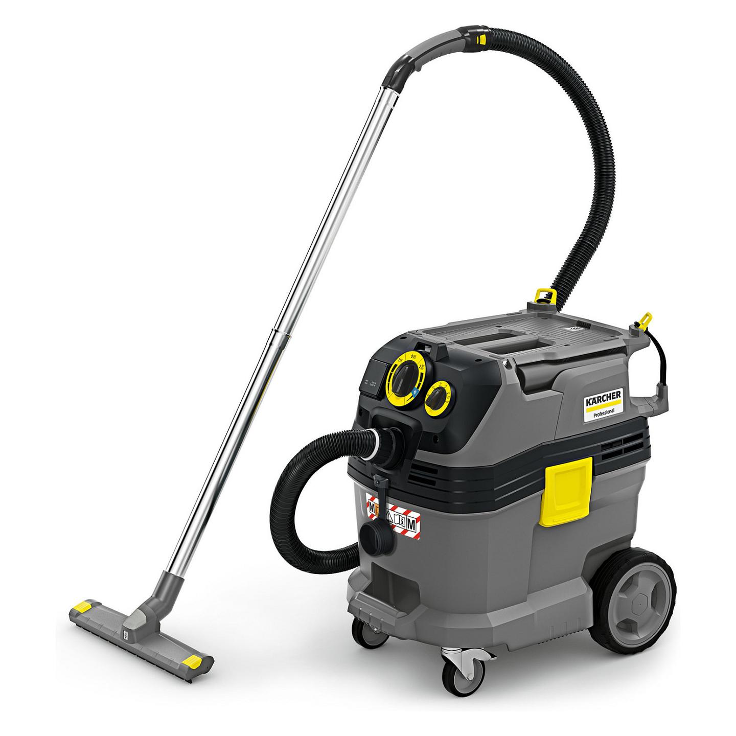 Fshesë me Vakum Kärcher NT 30/1 Tact Te M / Wet & Dry / 1380W / 30L - Gri/Ver­d­hë - 1