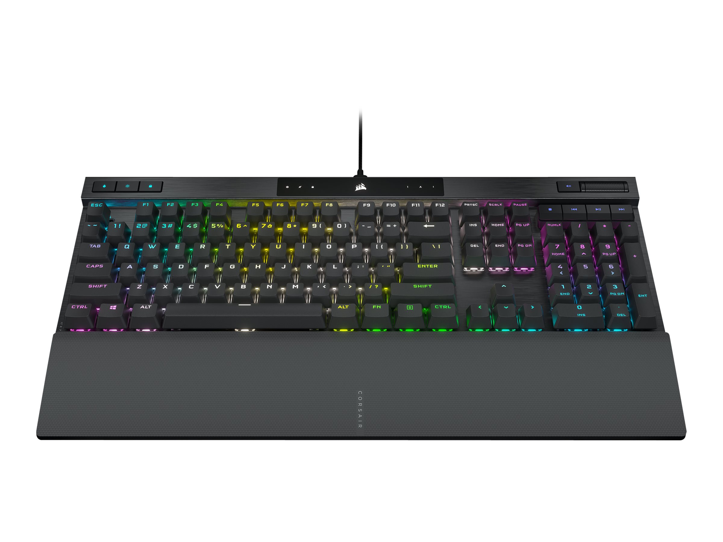 Tastierë Gaming Corsair K70 RGB PRO / Wired / Full-Size / Mekanike / CHERRY MX Speed Silver / RGB / USB-C - Zezë