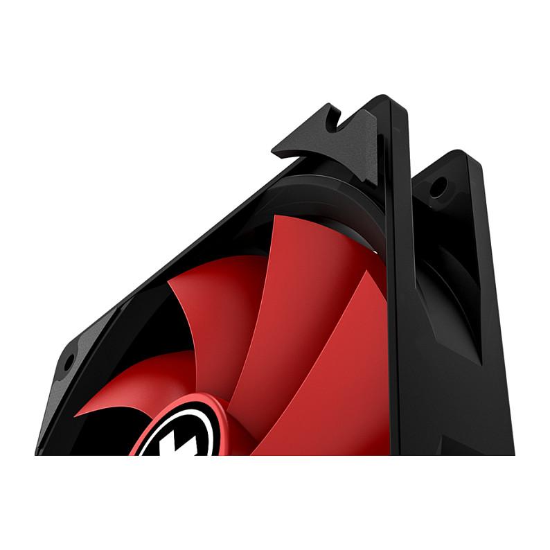 Ftohës për Procesor Xilence Performance A+ XC978 LQ360, 400W TDP, 360mm, 3x120mm - Zezë/Kuqe - 12