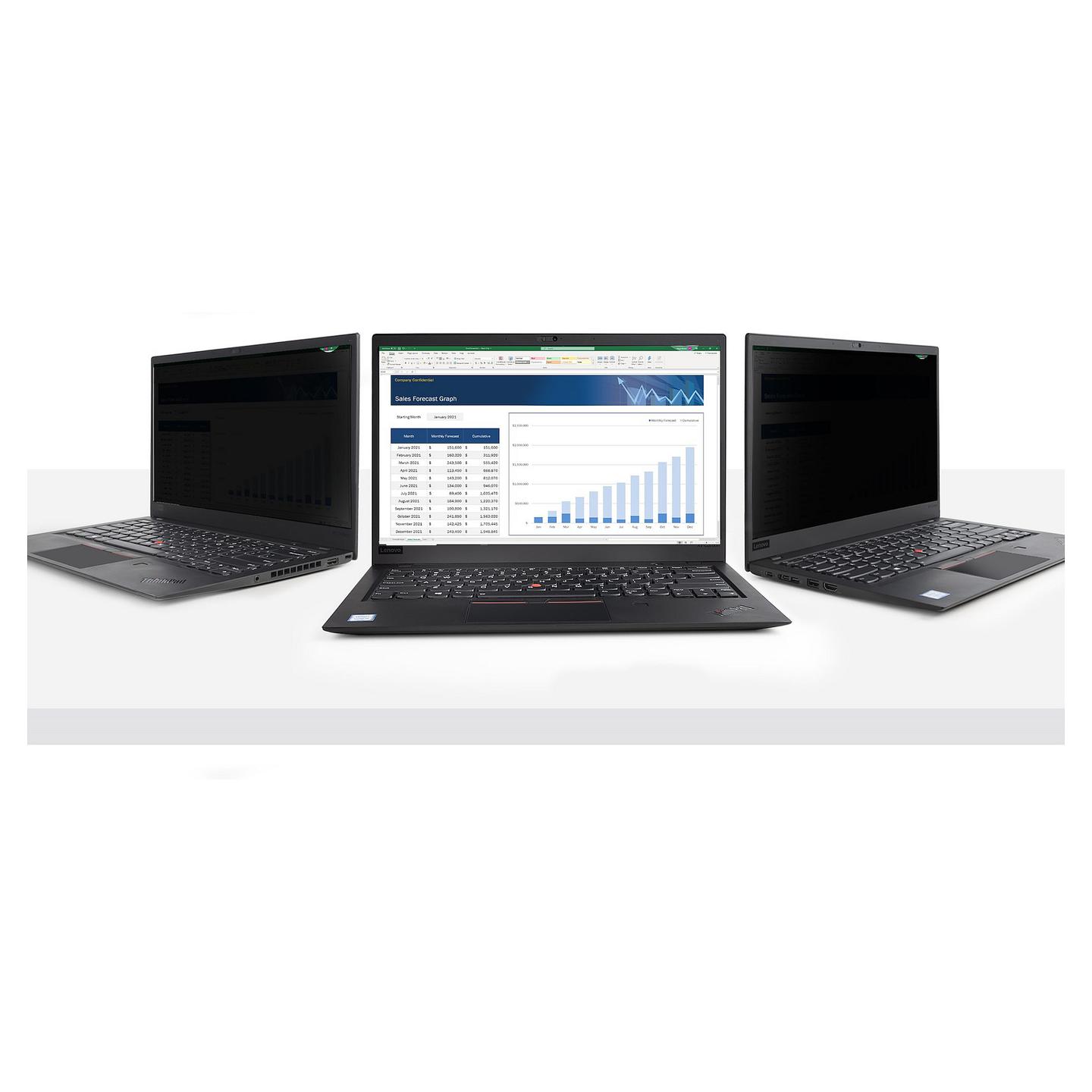 Filtër Privatësie StarTech.com 133L-PRIVACY-SCREEN, 13.3", 16:9, ±30°, Anti-Glare, Reduktim i Dritës Blu deri 51% - Transparent - 2