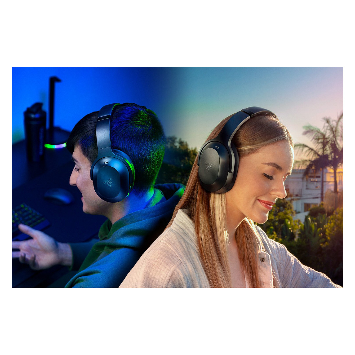 Kufje Gaming Razer Barracuda Pro / Wireless & Wired / Bluetooth 5.2 / 50mm / ANC / Mikrofon - Zezë - 5