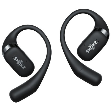 Kufje pa kabllo Shokz OpenFit Black Bluetooth Wireless Bone Conduction Headset - 1