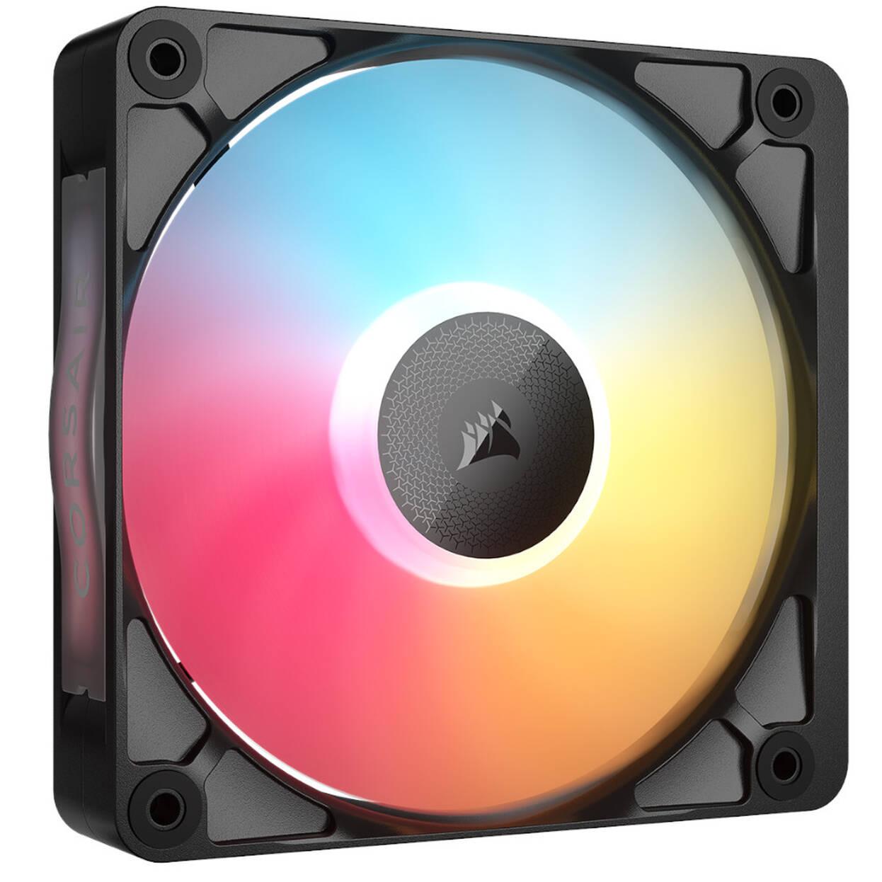 Ftohës për Kasë Corsair iCUE LINK RX120 II RGB, 120mm, PWM, 2100 RPM, ARGB - Zezë