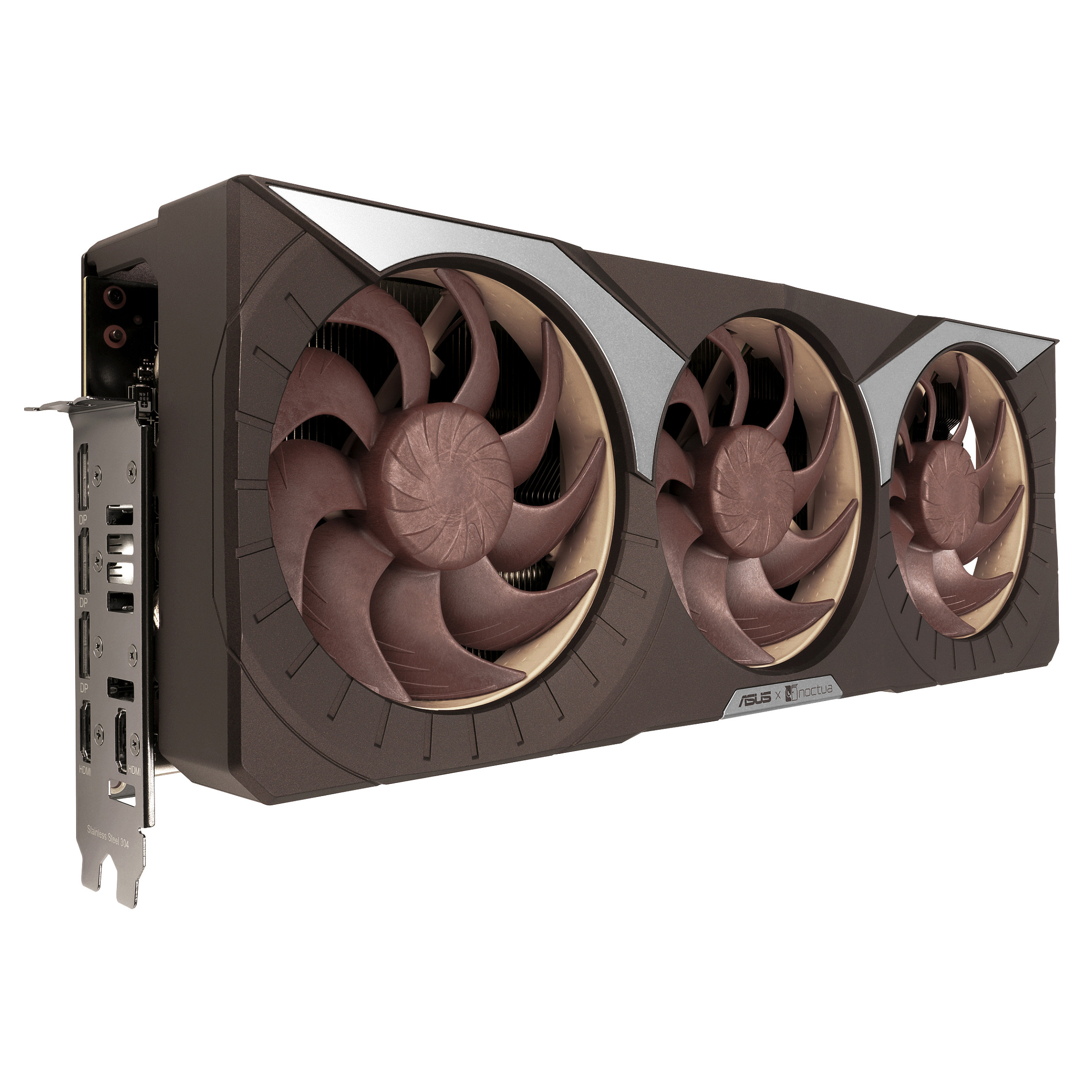 Kartelë Grafike NVIDIA GeForce RTX 5080 / 16GB GDDR7 / 256-bit / ASUS Noctua Edition / 3 Fan - 9