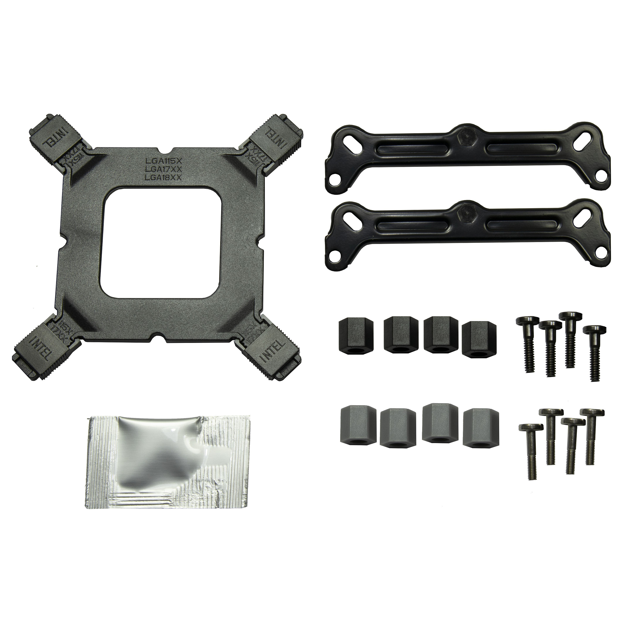Ftohës për Procesor Inter-Tech BULK 4P90 Pro / 125W TDP / 92mm PWM Fan / AM4/AM5 / LGA 1700 – Zezë - 3