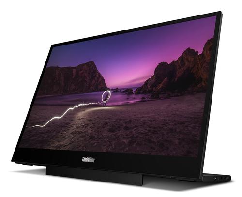 Monitor Lenovo ThinkVision M16, 16", IPS, WUXGA, 300 cd/m², 60Hz, USB-C, Portativ – Zezë - 2