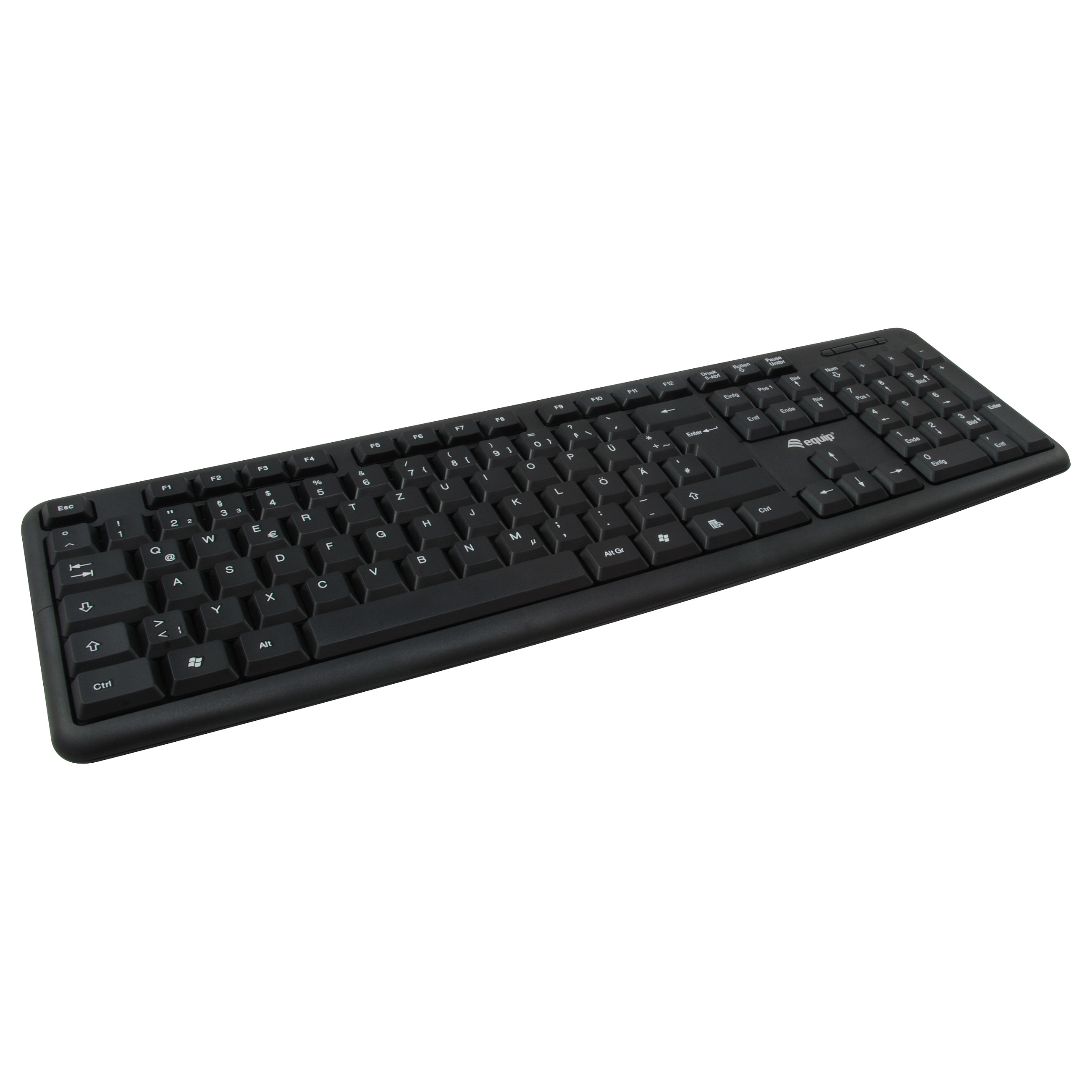Combo (Tastierë & Maus) me Kabllo Equip / DE Layout – Zezë - 8