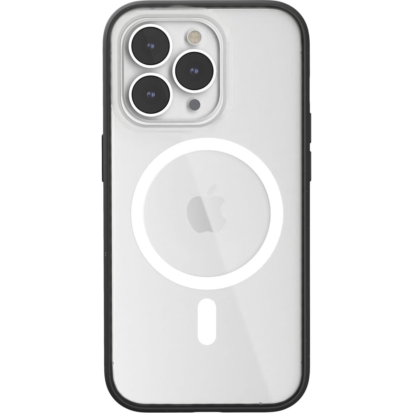 Case për Telefon Woodcessories Clear Case Bio MagSafe, iPhone 14 Pro Max – Transparent , Zezë