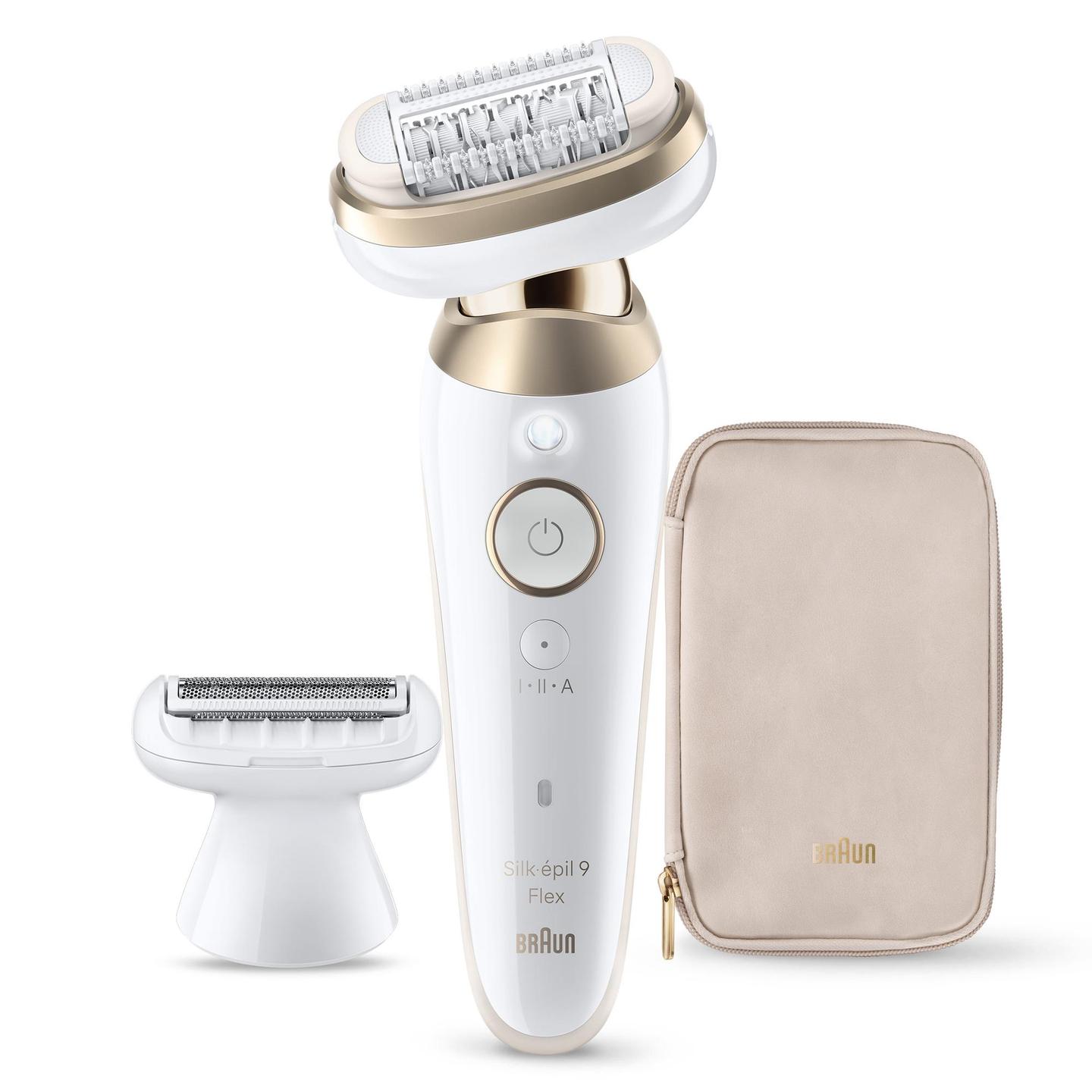 Epilator Braun Silk-épil 9 Flex 9-030 3D / 40 MicroGrip / Smart Touch / Smart Light / Wet & Dry / 50 Min – Rozë - 1