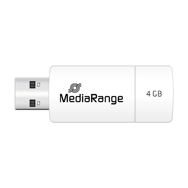 USB Flash Drive / MediaRange / 4GB / USB 2.0 / Slider / Kuqe - 3