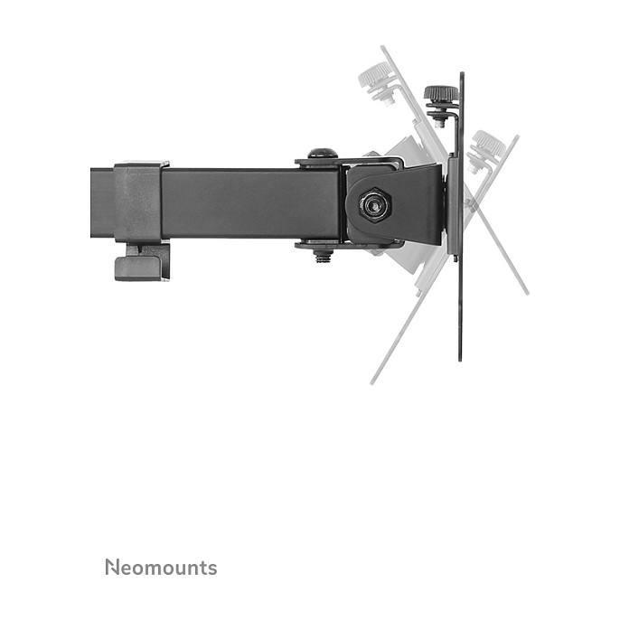Mbajtëse për Monitor Neomounts FPMA-D550D4 movable desk mount for 4 screens 13"-32" - Black - 7