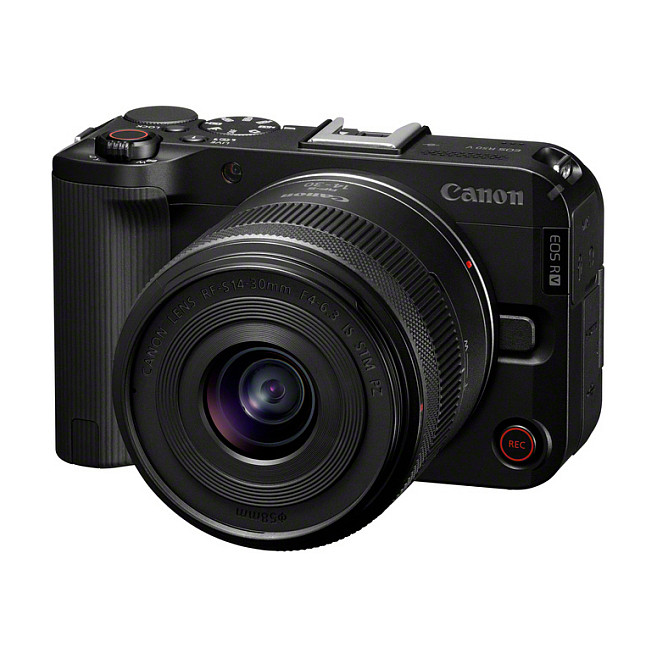 Kamerë digjitale Canon EOS R50 V / APS-C / 24.2MP / 4K60p / 4K30p / 651 AF / RF-S 14-30mm F4-6.3 IS STM PZ - Zezë - 4