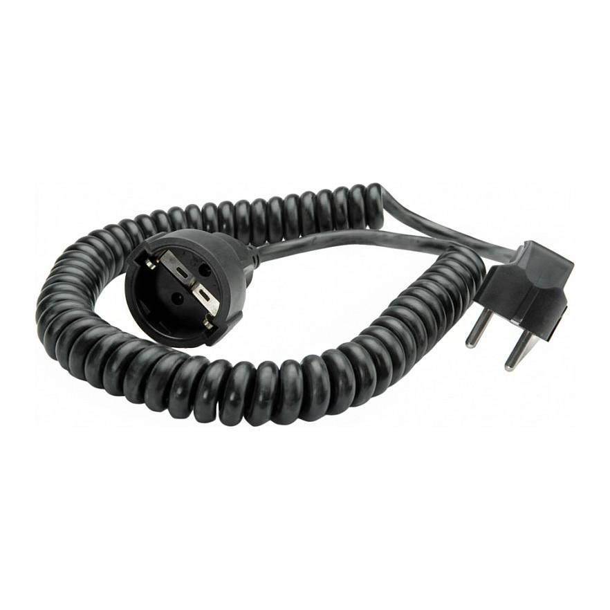 Kabllo Zgjatuese Spirale Bachmann BM0010706, Type F, 230 V, 16 A, 1–4 m - Zezë