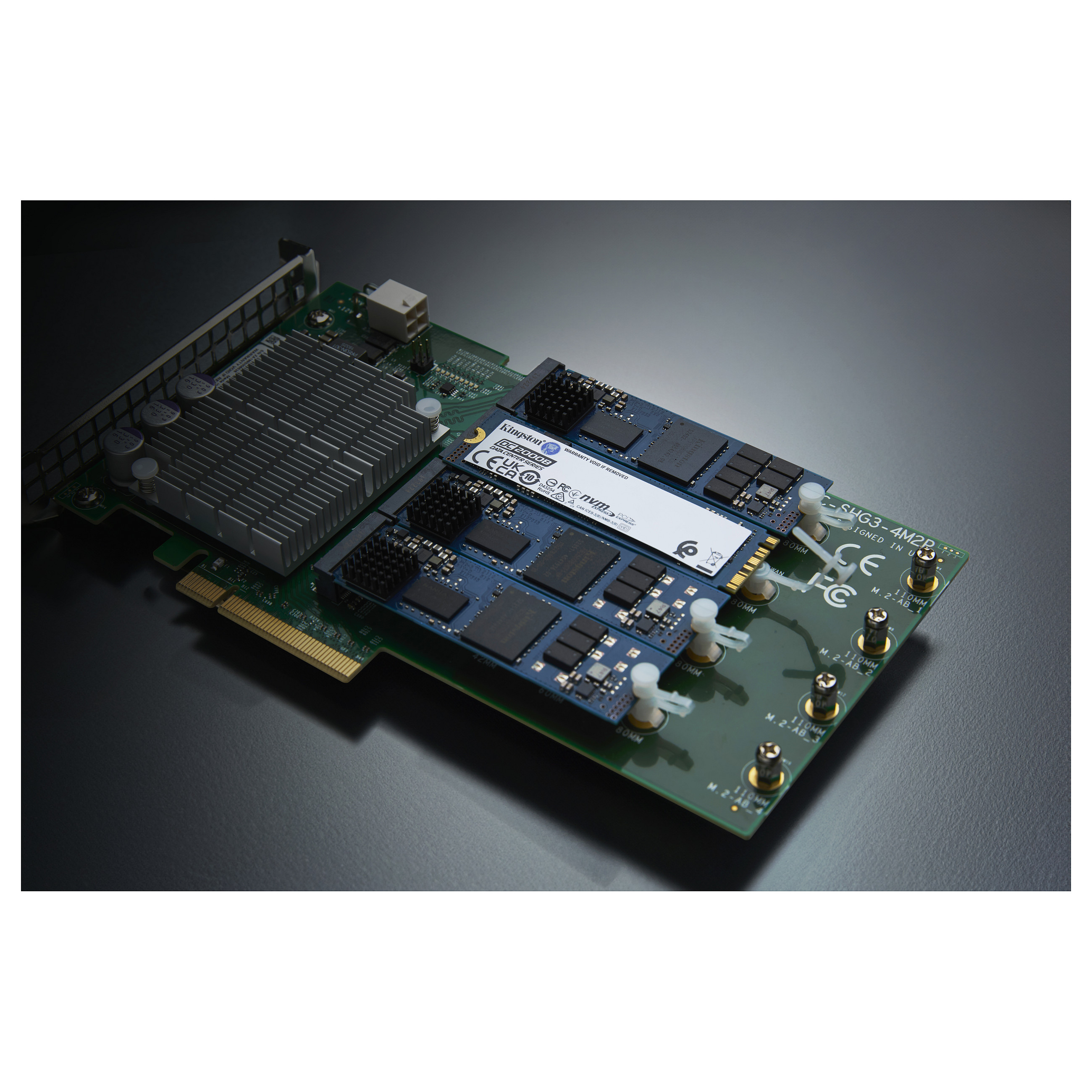 SSD të Jashtme Kingston DC2000B Enterprise / M.2 / 240GB / NVMe PCIe 4.0 ×4 - 10