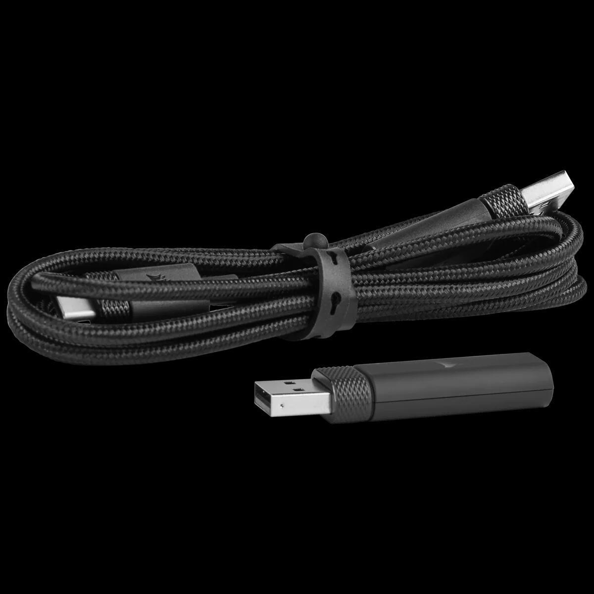 Kufje Gaming Corsair HS80 Wireless / CA-9011235-EU / Pa Kabllo / Wireless + USB / Dolby Atmos - Zezë - 5