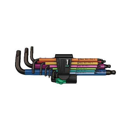 Set Çelësash Imbus Wera 950/9 Hex-Plus Multicolour 1 SB, 9 Pjesë, 1.5-10mm, BlackLaser - Shumëngjyrësh