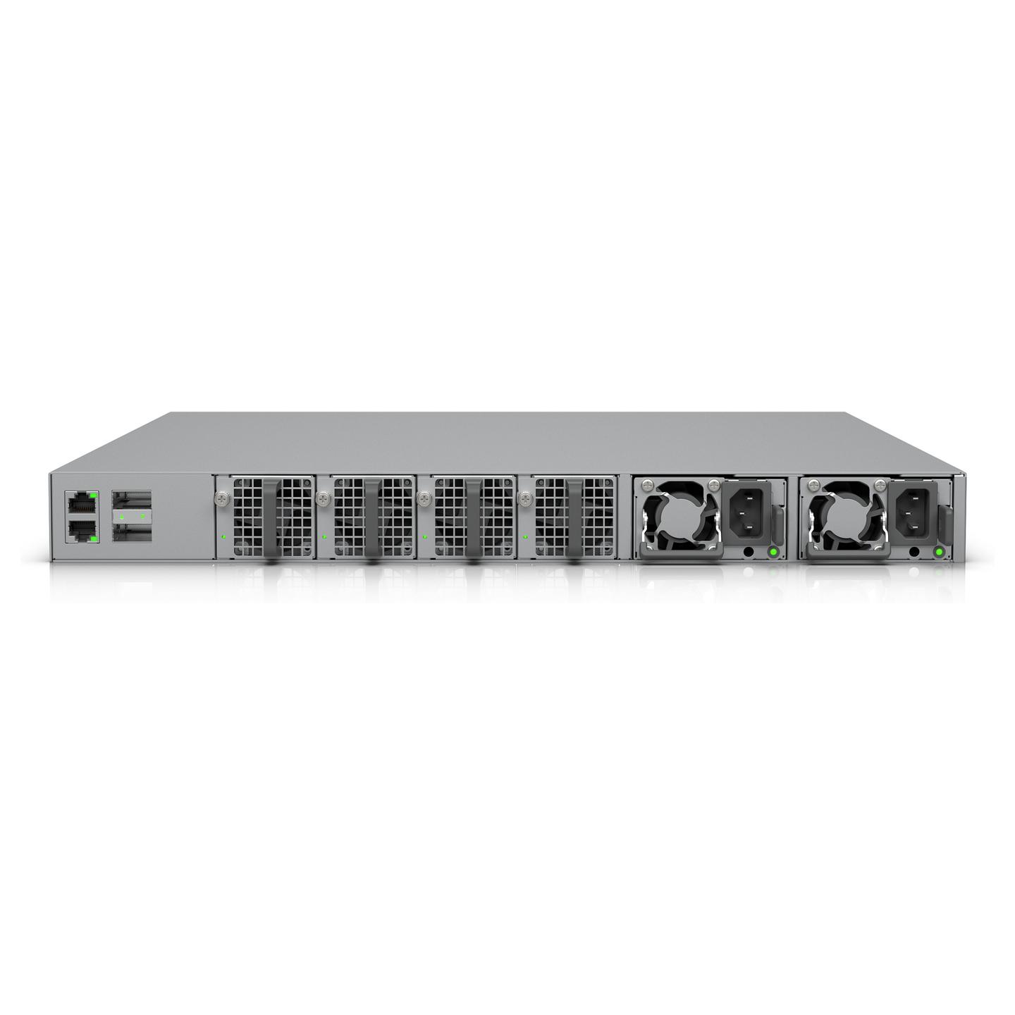 Switch Ubiquiti UniFi ECS-24S-PoE, 8x 2.5G RJ45 PoE+++, 16x 10G RJ45 PoE+++, 4x 25G SFP28, 2x 100G QSFP28, PoE 1050W - Hiri - 4