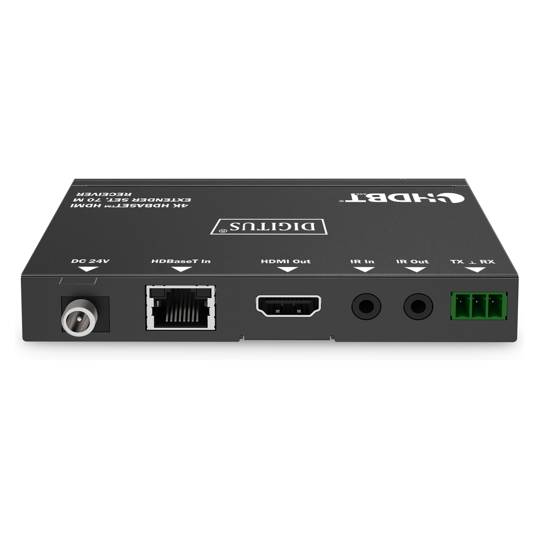 Kabllo HDMI DIGITUS 4K HDBaseT HDMI Extender Set 70m / për transmetim profesional AV në distancë - 3