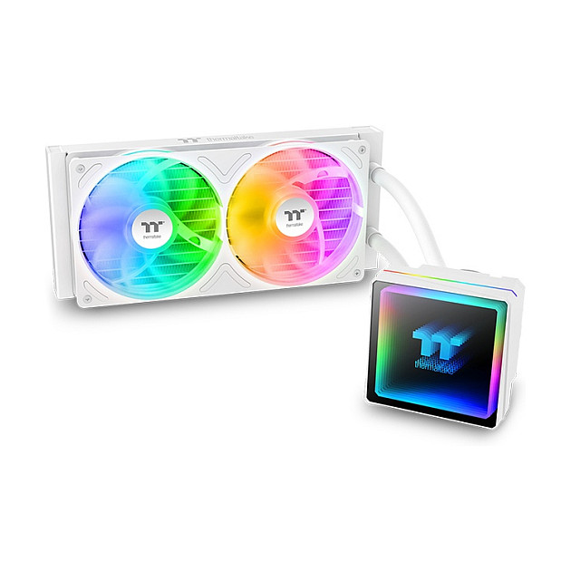 Ftohës për procesor Thermaltake TH240 V3 ARGB Sync / 240mm / AIO / ARGB - Bardhë