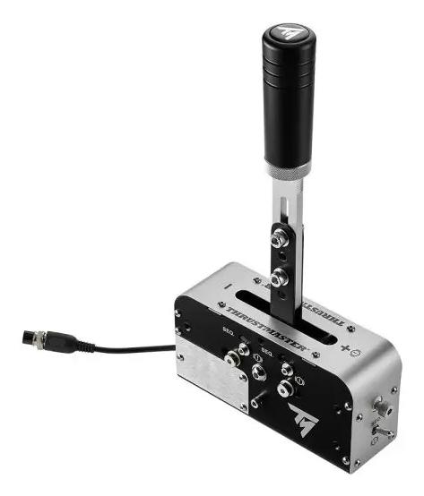 Thrustmaster TSS Handbrake / 4060306 / Handbrake + Sequential Shifter / USB – Zezë/Argjendtë - 2