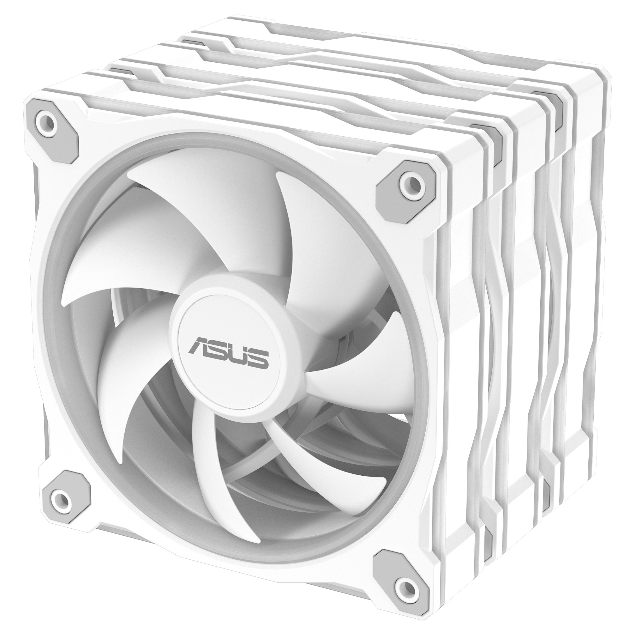 Ftohës për kasë Asus Prime MR120 Fan ARGB 120mm / 3 Copë -Bardhë - 13