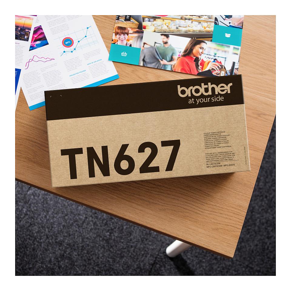 Toner Brother TN-627C, 10000 faqe - Blu - 5