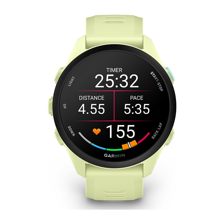 Orë e Mençur Garmin Forerunner 70 / 1.2 Inch / AMOLED / Touchscreen / GPS / Bluetooth / 42.6mm - Verdhë - 6