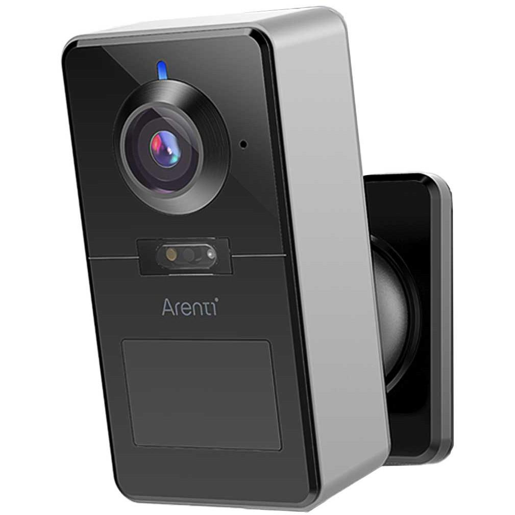 Kamerë Sigurie IP Arenti POWER1Q, 4MP, 2K, Wi-Fi 2.4GHz, 9600mAh, 10m Night Vision, 2-Way Audio, IP65 - Zezë - 2