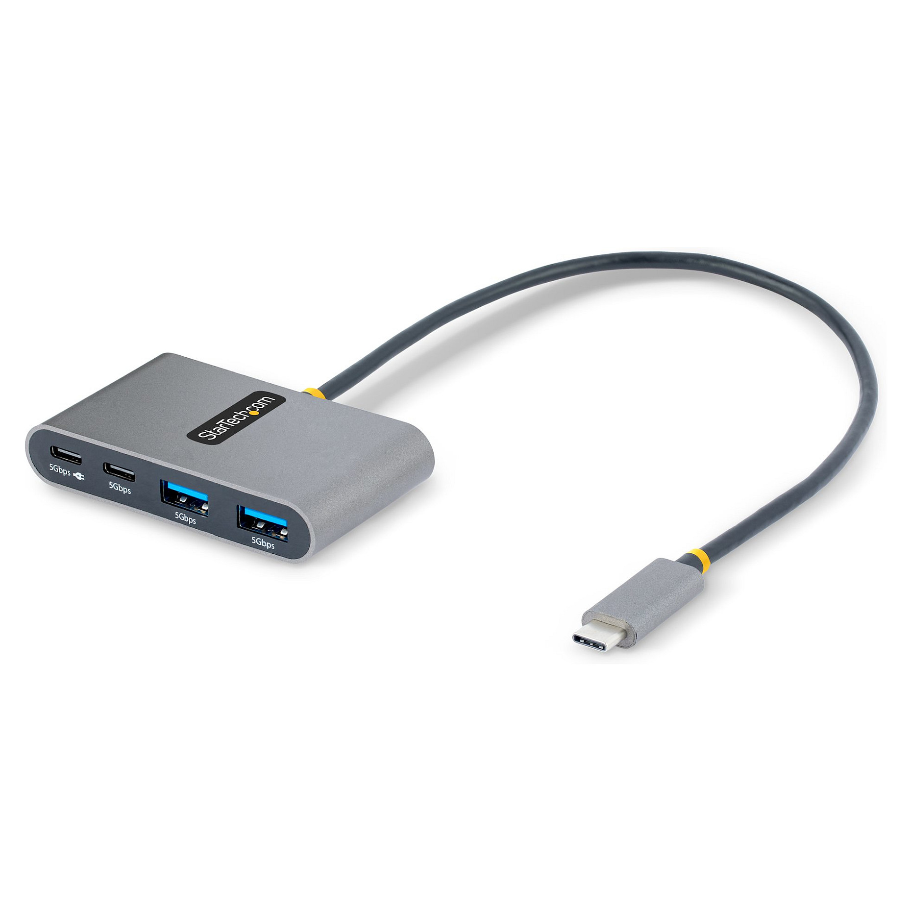 Hub StarTech 5G2A2CPDB / 2x USB-A + 2x USB-C / 5Gbps / 100W PD – Hiri