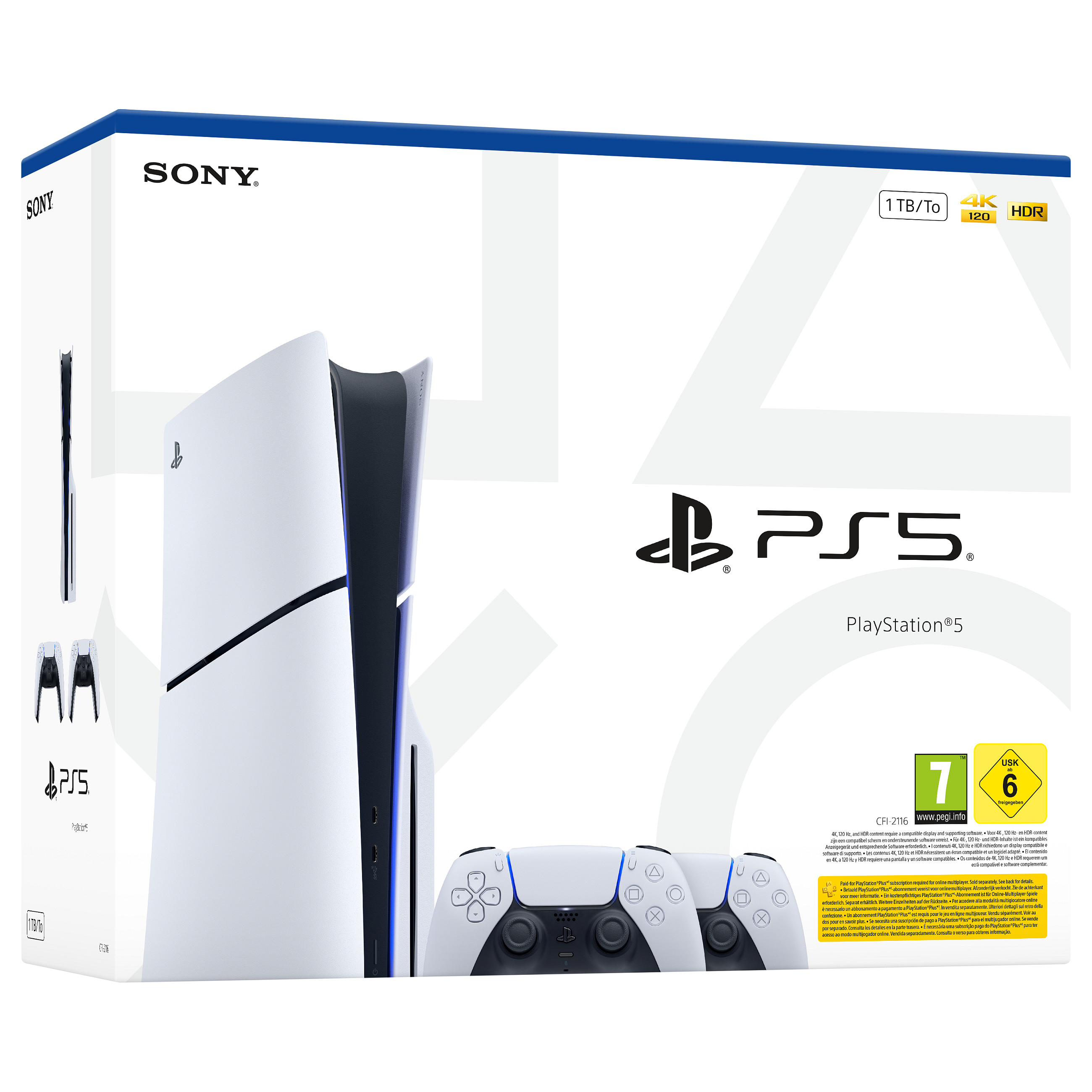 Sony Playstation 5 Bundle Disc-Edition inkl. zweiten DualSense Controller White - 3