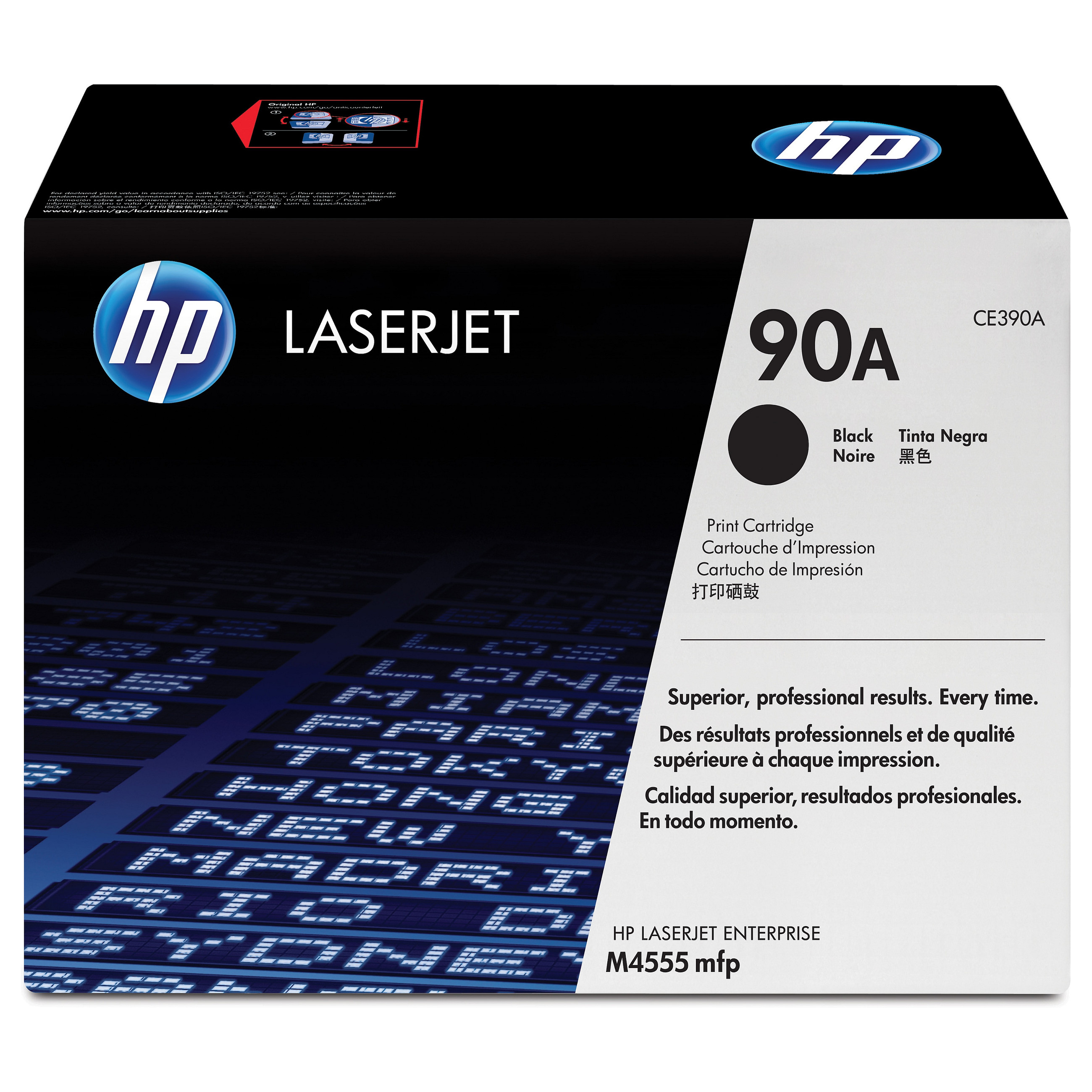 HP 90A Black Original LaserJet toner cartridge - 1