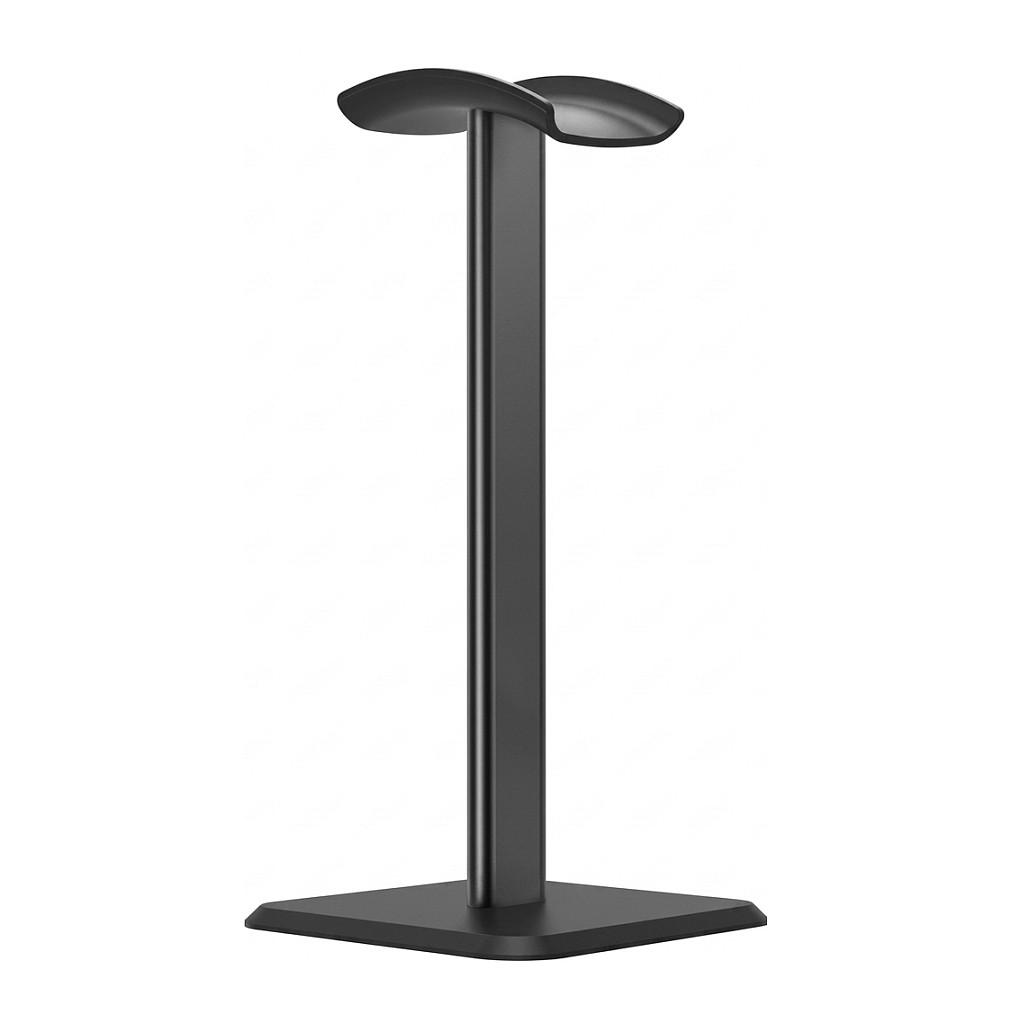 Mbajtës për Kufje GEQUDIO GH-40 / Universal / Rrotullim 360° / Montim nën Tavolinë - Zezë