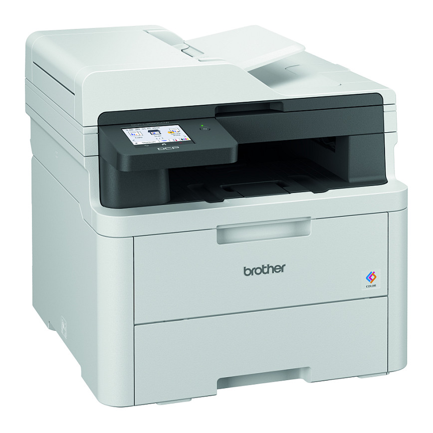 Printer Multifunksional Brother DCP-L3560CDW A4 Color LED - Bardhë / Zezë - 2