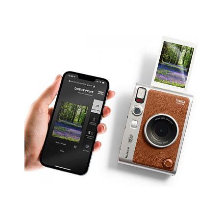 Kamerë Instant Fujifilm instax mini Evo / Hybrid / 28mm F2 / LCD 3" / Bluetooth / 100 Printime - Kafe/Argjend - 5