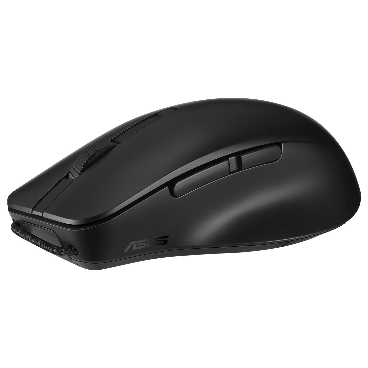 Maus pa Kabllo ASUS SmartO MD200 / 4200 DPI / 6 Butona / Bluetooth 5.0 + 2.4 GHz / Ergonomik – Zezë