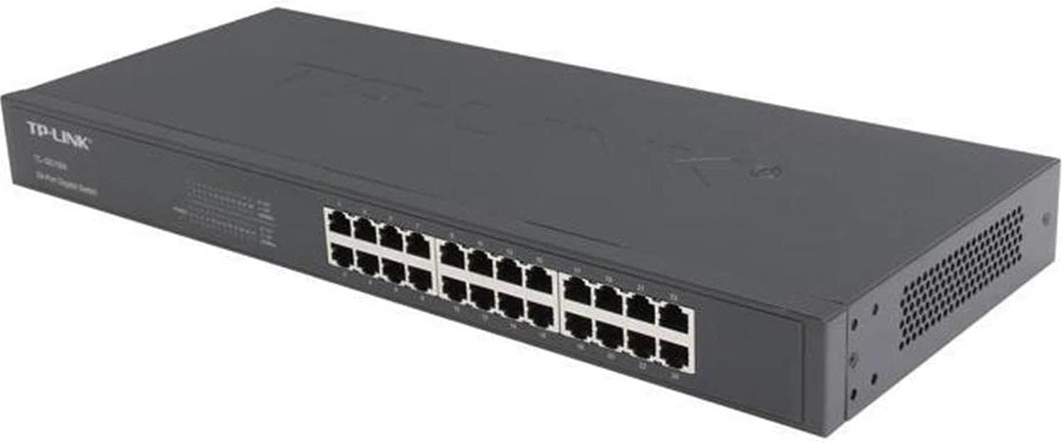 Switch TP-Link / 24-port / Unmanaged / Gigabit Ethernet 10/100/1000 Mbps / 24xRJ-45 / Full/half duplex / Plug and Play / Desktop/Rackmount / I zi - 3