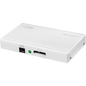 Hub USB-A LogiLink UA0421, 4x USB-A, USB 3.0, 5Gbps, furnizim me energji - Bardhë - 2