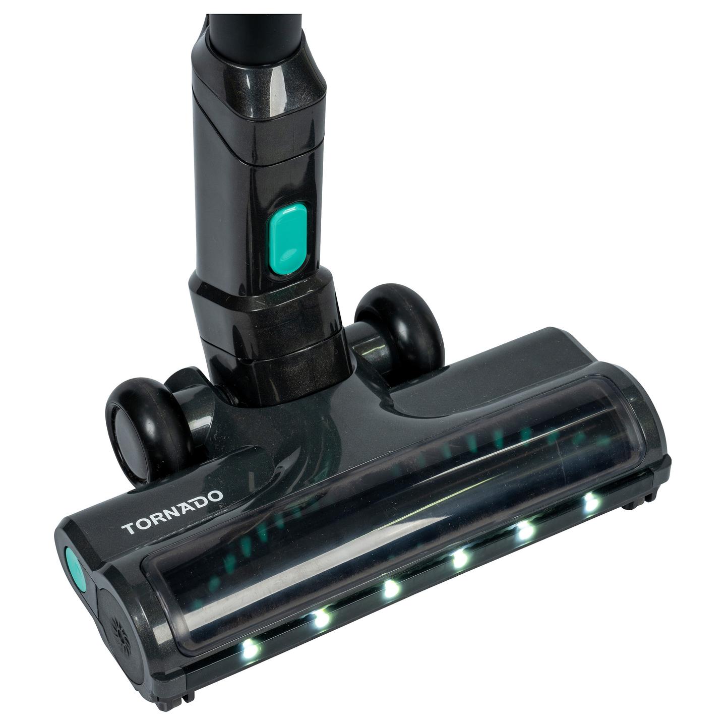 Fshesë me Vakum Tornado VCHSD300GC / 300W / 80W / Li-Ion / HEPA H10 / 3 Nivele / Turbo / LED / 40min – Blu/Zezë - 20
