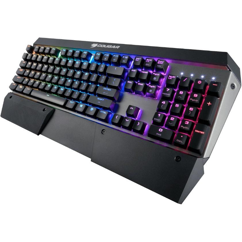 Tastierë Gaming COUGAR CGR-Attack-X3-RGB / Wired / QWERTY / Mekanike / RGB LED - Zezë - 4