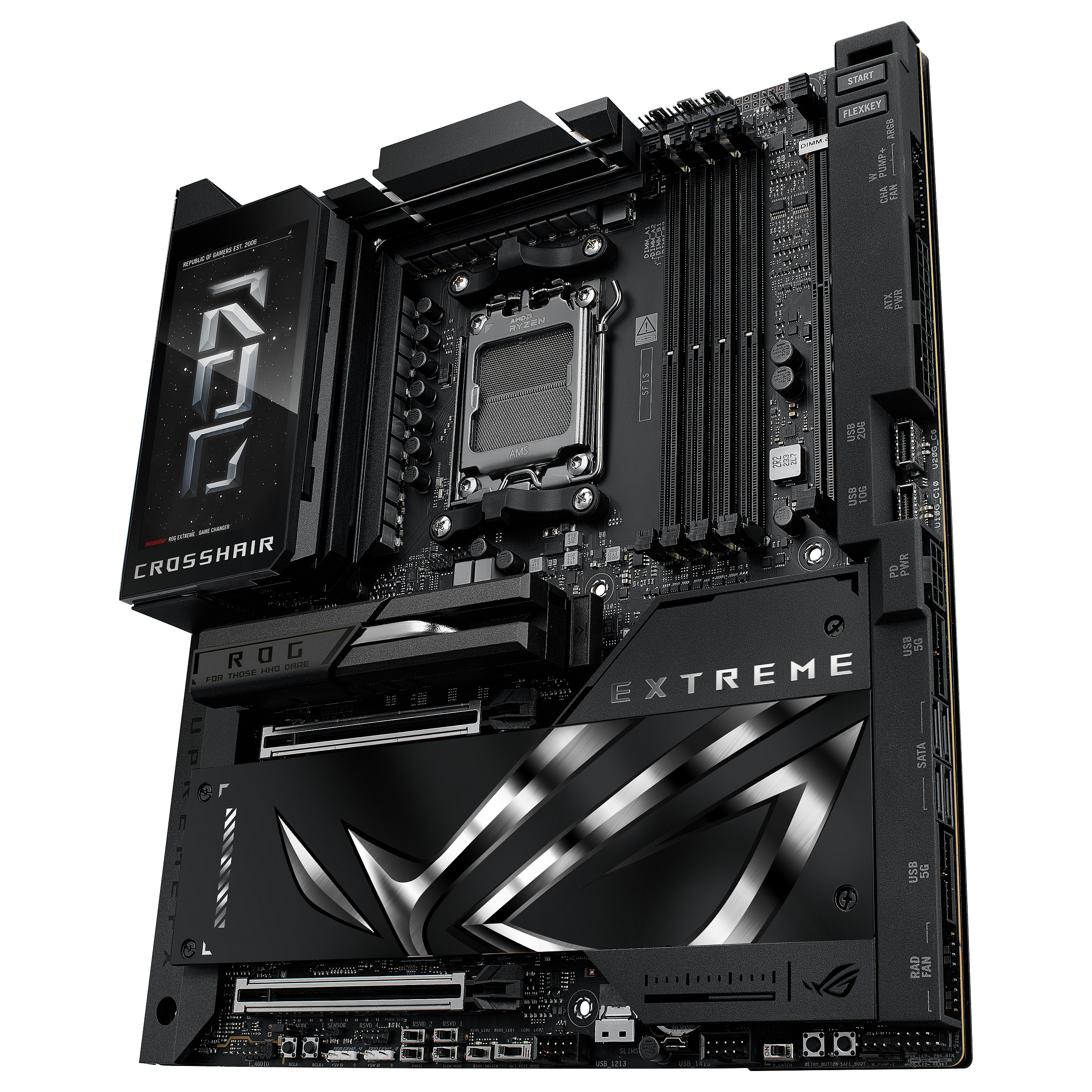 Pllakë Amë AMD ASUS ROG CROSSHAIR X870E EXTREME / AM5 / DDR5 / HDMI - 5