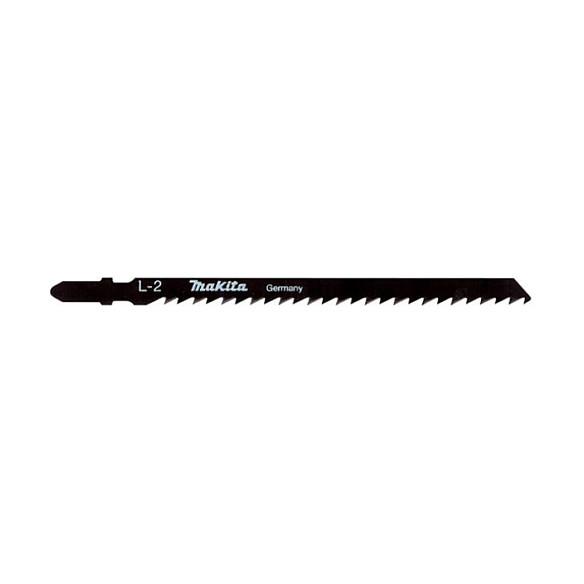Tehe për Sharrë Dekupuese Makita L-2 A-86309, 132mm, HCS, për Dru dhe Plastikë, 5 Copë - Zezë
