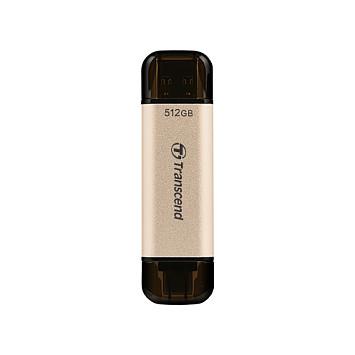 USB Flash Drive Transcend JetFlash 930C / 512GB / USB 3.2 Gen 1 Type-A+Type-C - Ari - 1