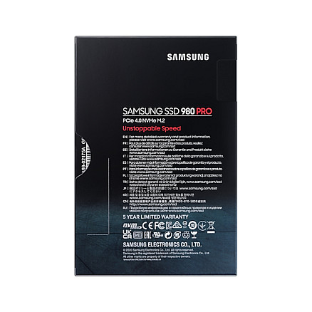 SSD të Brendshme Samsung 980 PRO NVMe / 2TB / M.2 PCIe 4.0 x4 - 6