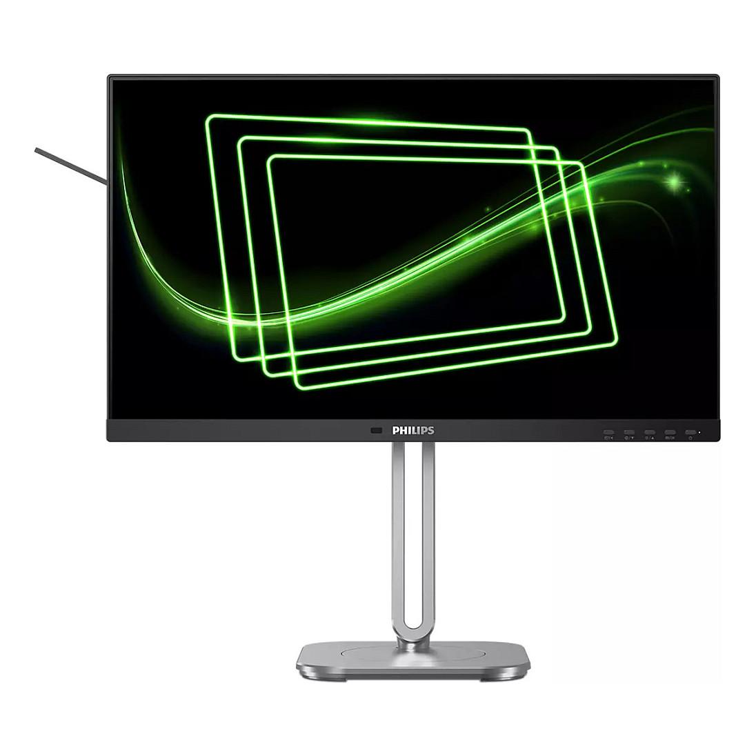 Monitor Philips 5000 Series 24B2G5200, 23.8", Full HD IPS, 100Hz, 4ms, HDMI+DP+VGA+USB - Zezë - 3