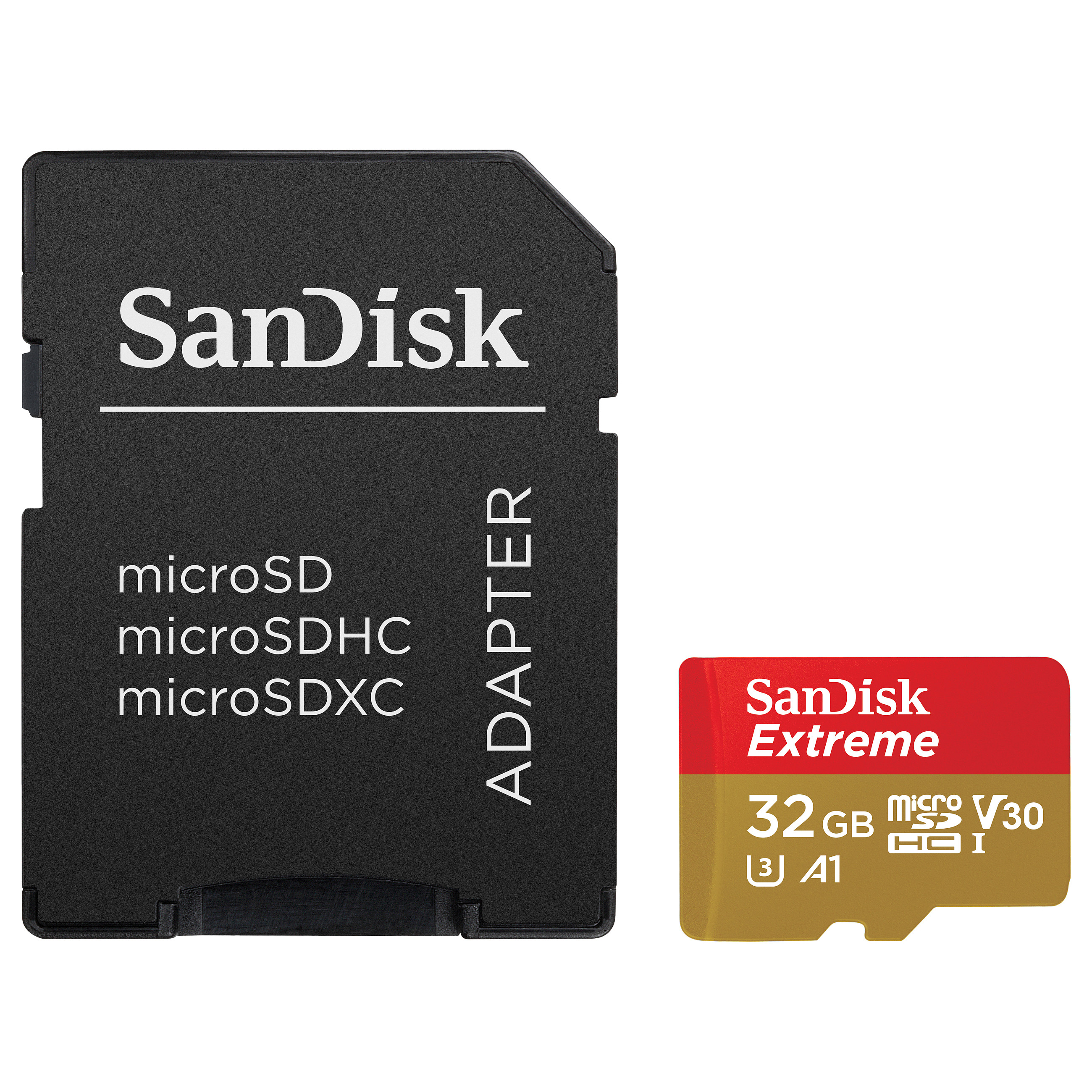 Kartë Memorie SD CARD SanDisk Speicherkarte microHC-Card Extrem 32 GB - 3
